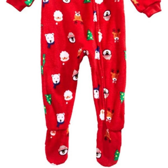 NWT Family Pajamas Matching Santa and Friends Kids - Picture 2 of 3